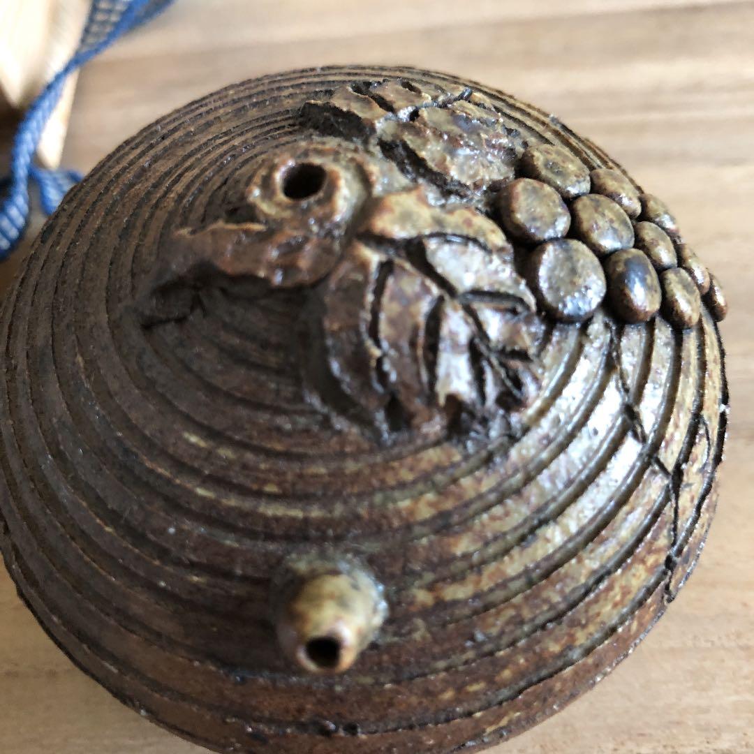 商品NO.15 常滑焼　水滴　庄山作　水滴　書道