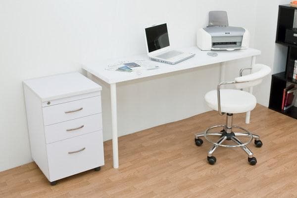 《新品・送料無料》フリーテーブル　150×45　BK/WH