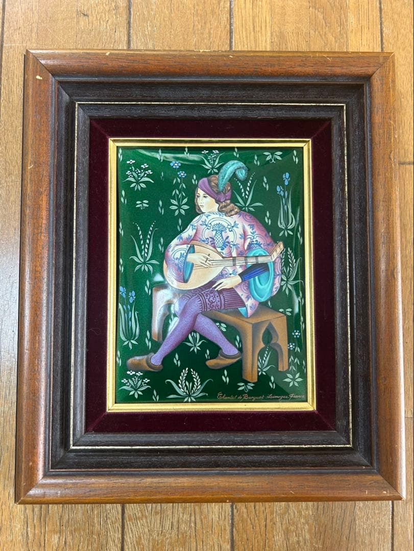 Chantal de Burguet エナメル画