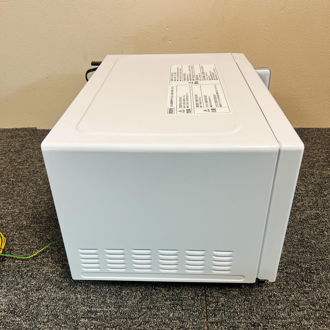 新品同様　2025年製　YAMAZEN　電子レンジ NERW-F018(W)