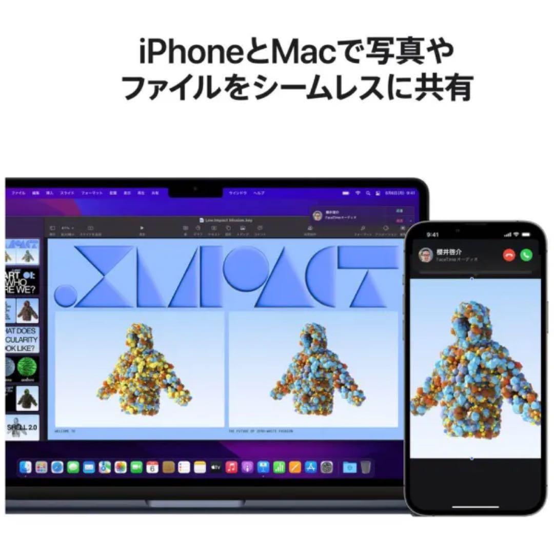 MacBook Air M2 13インチ スペースグレー 箱付き 8G 256G
