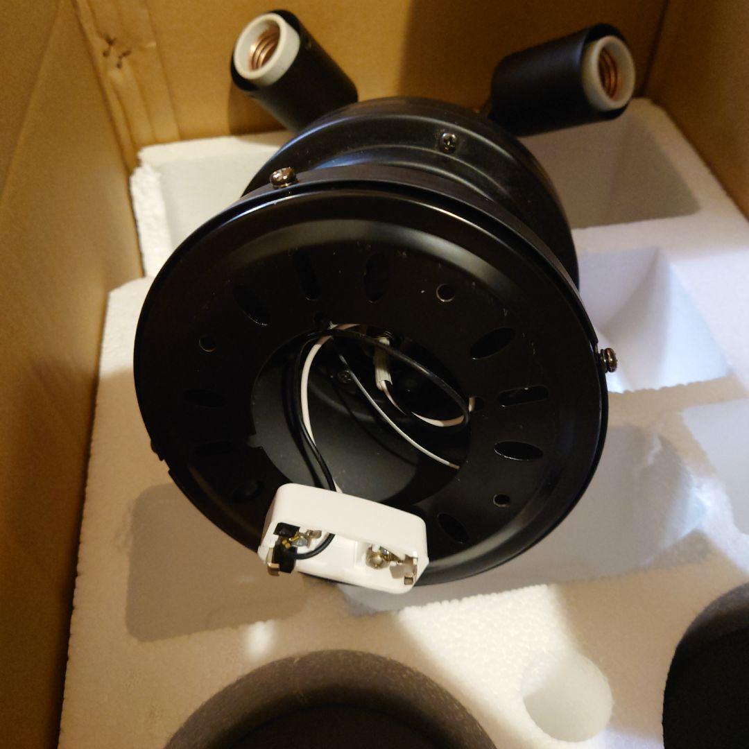 27.28日限定送料込み　シーリングファン　ブラウン