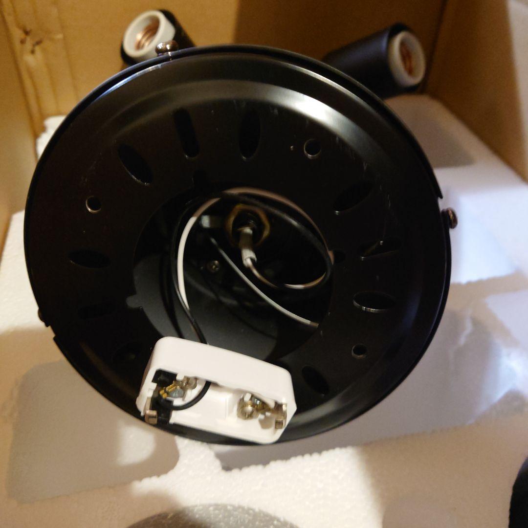 27.28日限定送料込み　シーリングファン　ブラウン