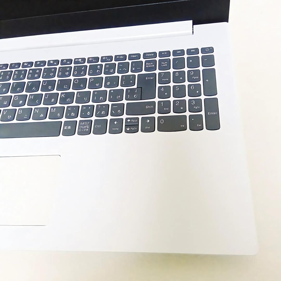 レノボ極美品薄型✨事務・テレワーク✨Win11／SSD256✨カメラ付ノートPC