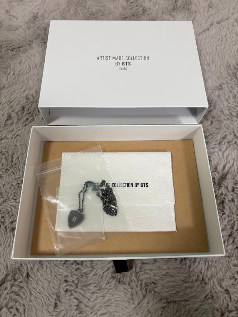 BTS SUGAシュガ アーティストメイドコレクション ネックレス ブラック