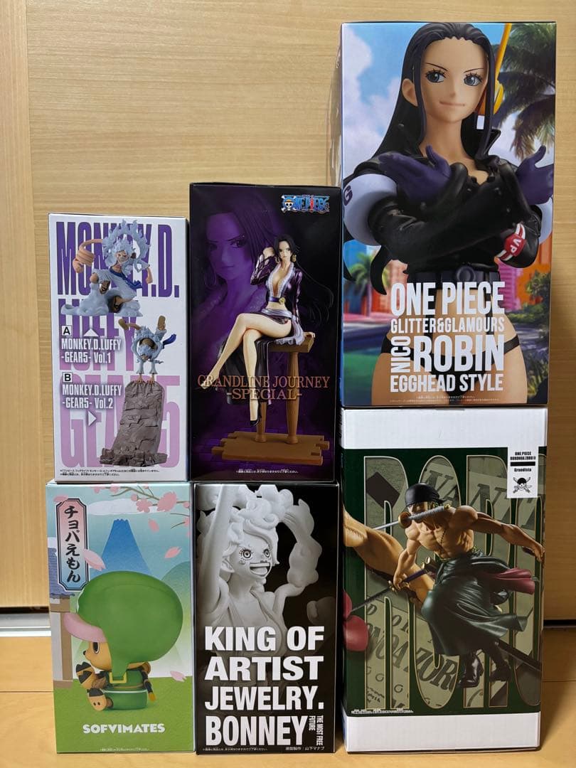 ワンピース 最新フィギュア　６点セット