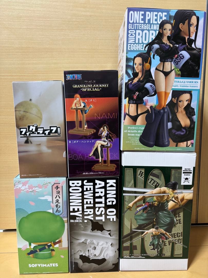 ワンピース 最新フィギュア　６点セット