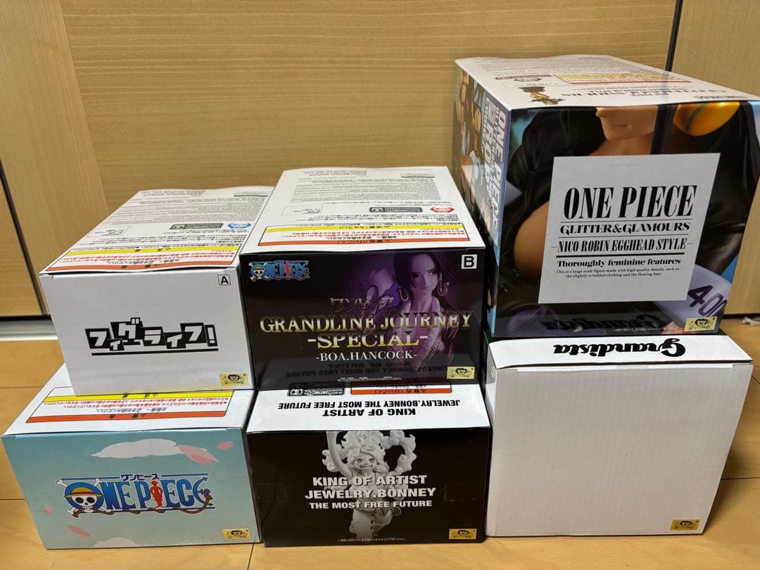 ワンピース 最新フィギュア　６点セット