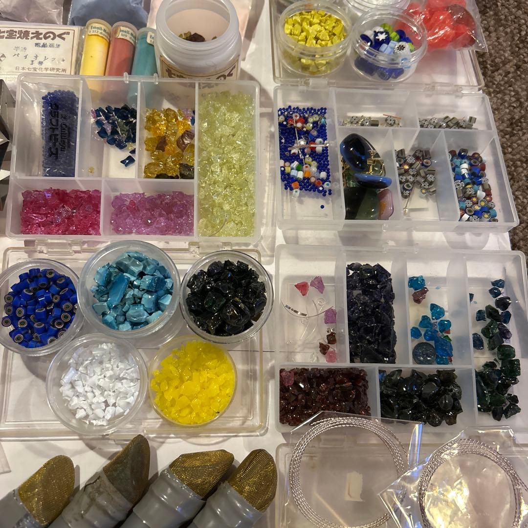 七宝焼　釉薬　フリット　網　銀線　いろいろまとめ　A-6