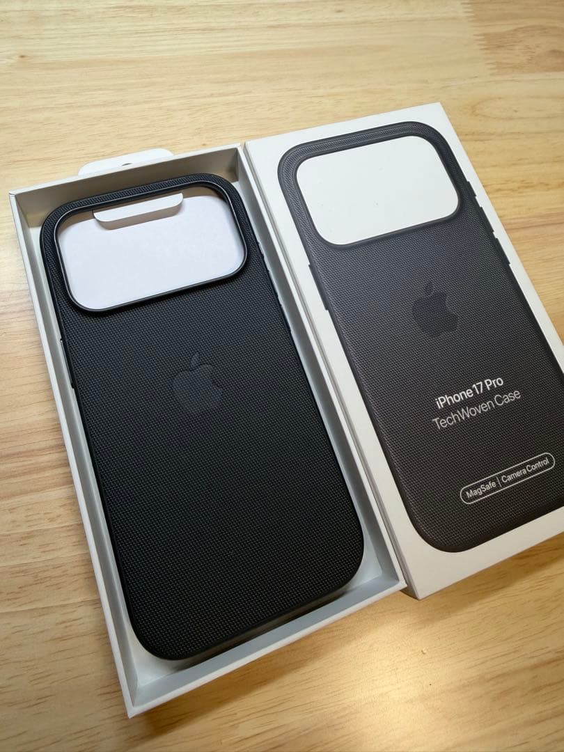 iPhone17 Pro テックウーブンケース ブラック