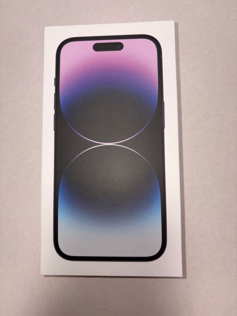 【美品】iPhone14Pro 256GB ディープパープル SIMフリー