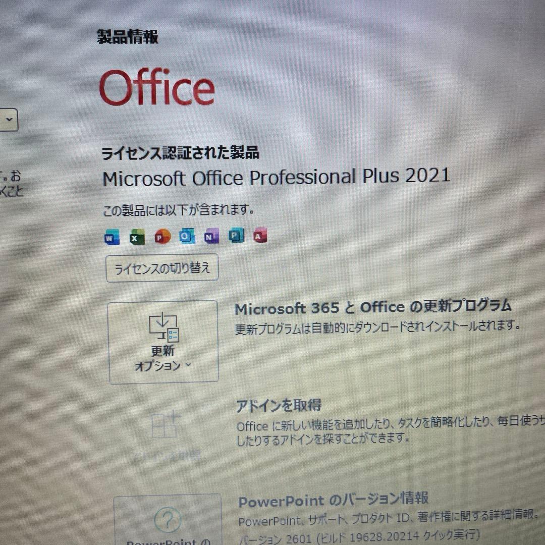 Windowsノート本体 LIFEBOOK A359/BX Windows11 Pro