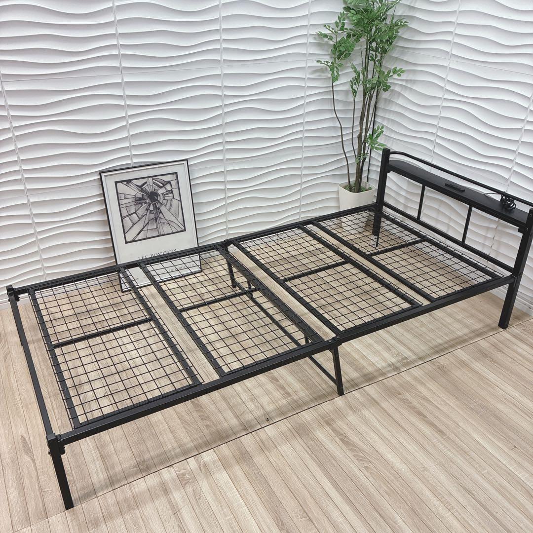 ◇大阪府 神戸市 配達料無料！◇ニトリ◇バジーナ◇パイプベッド◇シングル◇