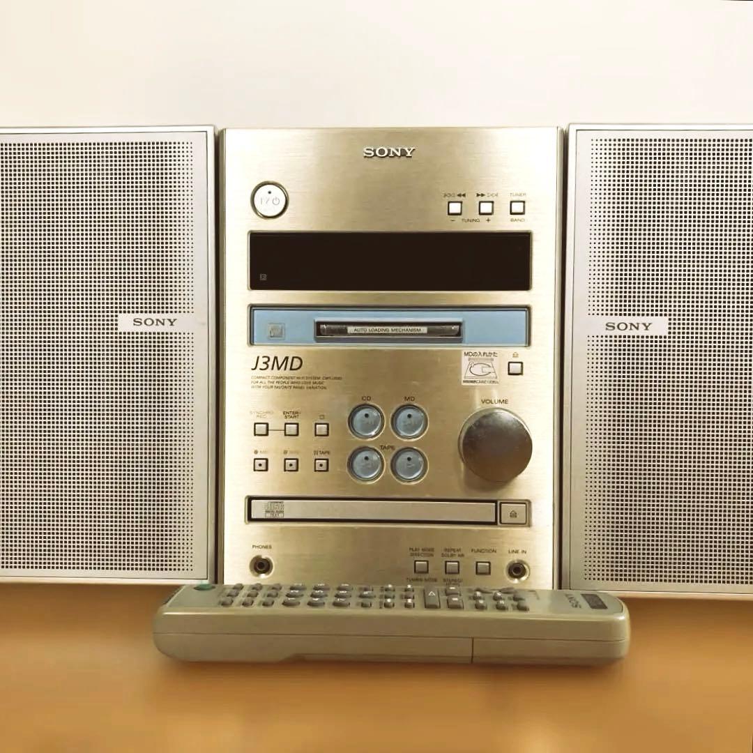 【稀有な逸品】SONY ミニコンポ HCD-J3MD メンテナンス済み