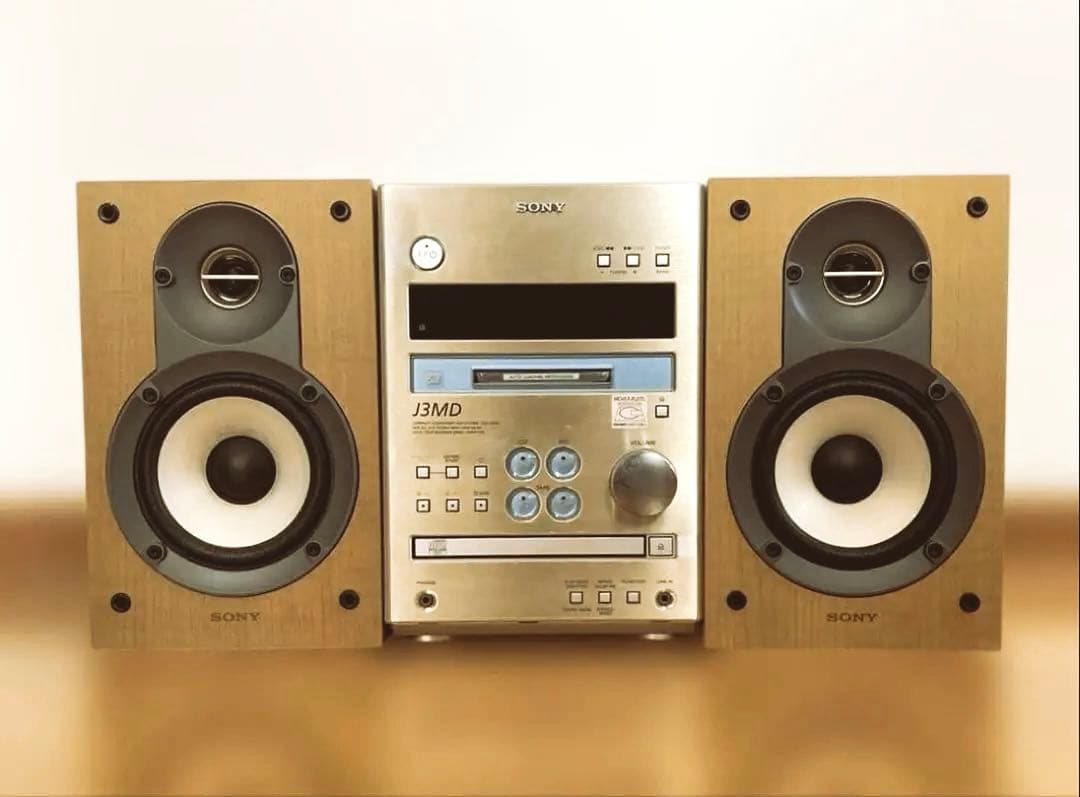 【稀有な逸品】SONY ミニコンポ HCD-J3MD メンテナンス済み