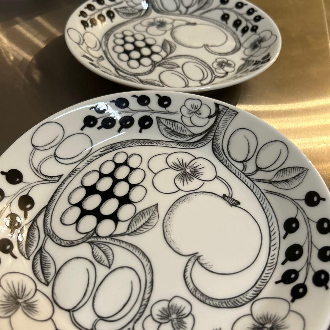 ALABIA アラビア ブラック パラティッシ 21㎝　2枚セット