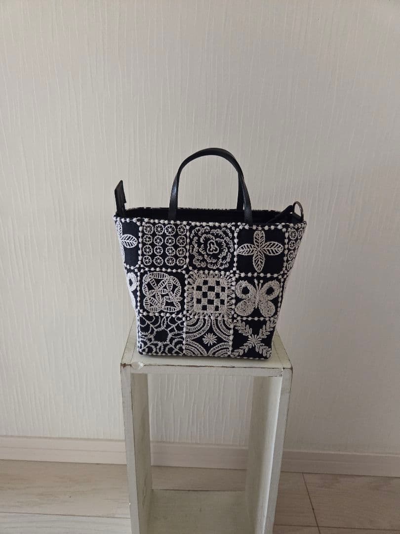 ミナペルホネンハンドメイド2wayポシェットミニバック