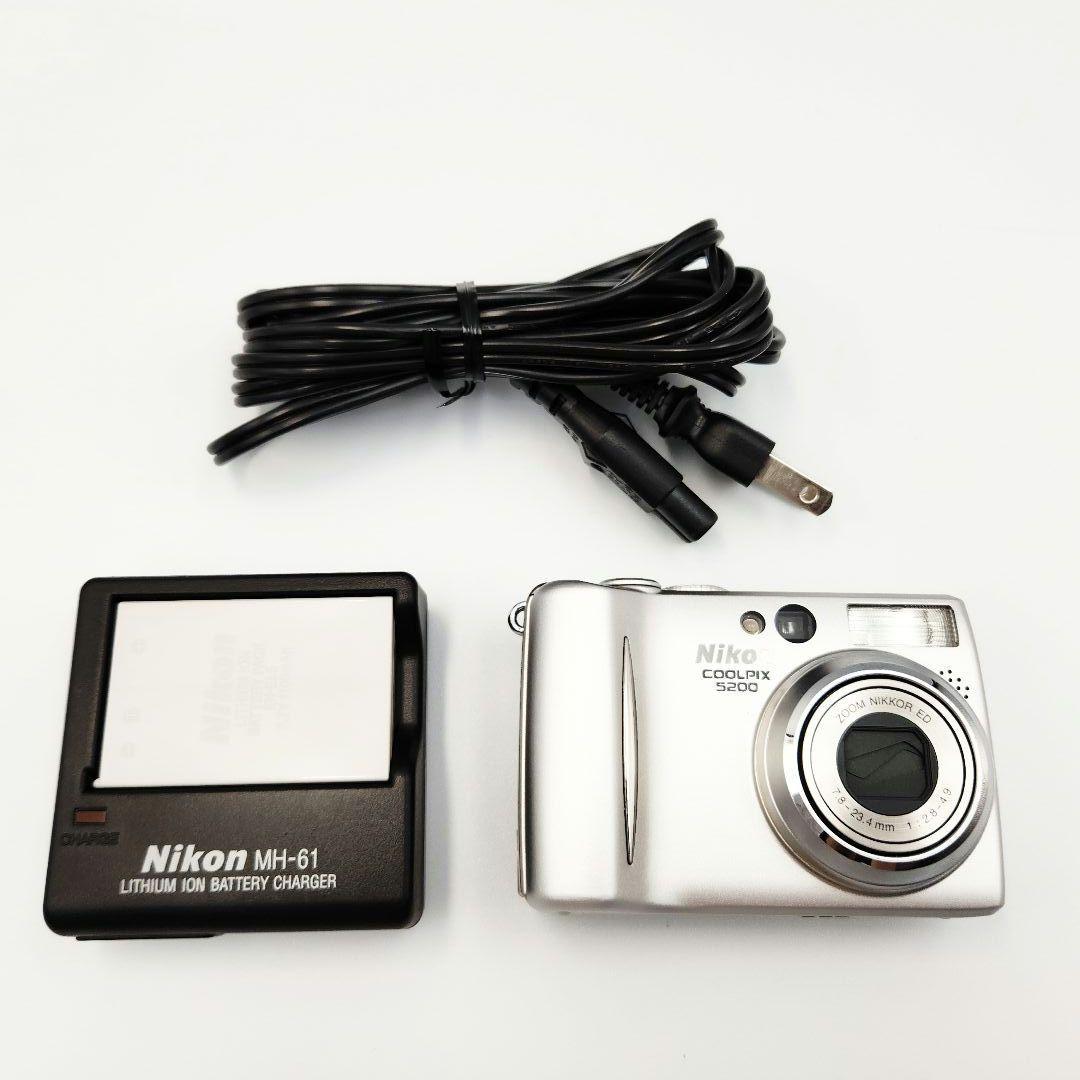 Nikon COOLPIX 5200 コンパクトデジタルカメラ 撮影写真あり