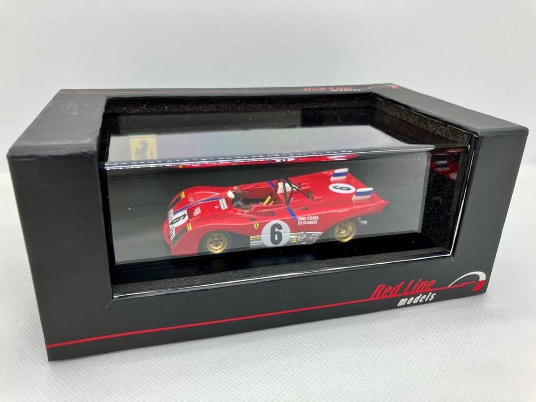 ★1/43★フェラーリ 312PB #6★R.ピーターソン/T.シェンケン★