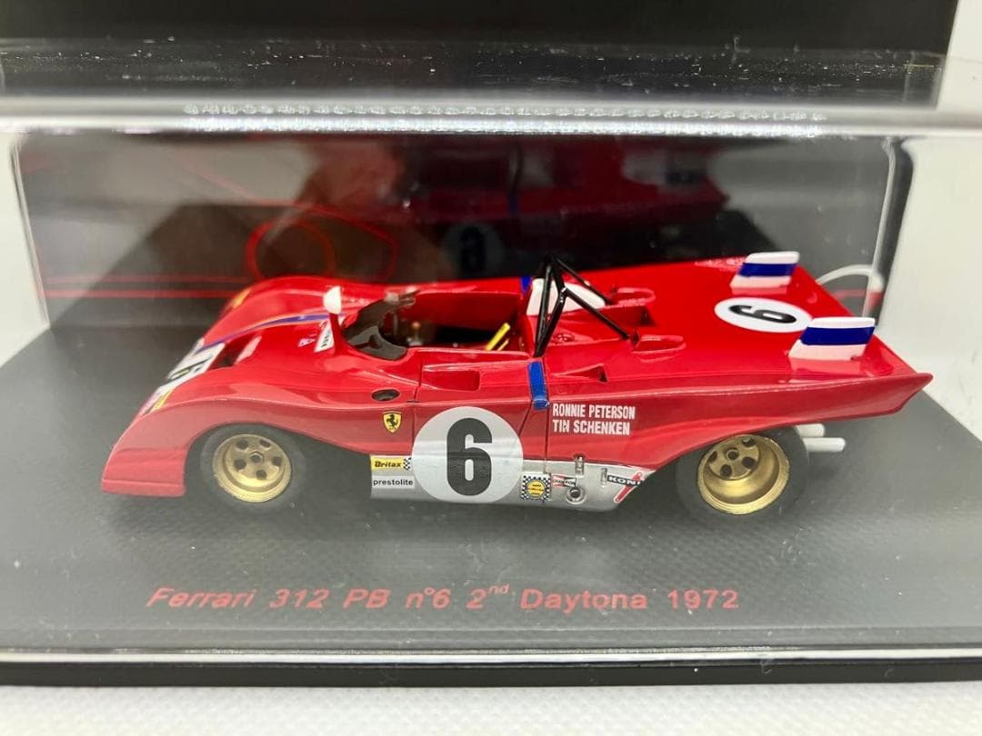 ★1/43★フェラーリ 312PB #6★R.ピーターソン/T.シェンケン★