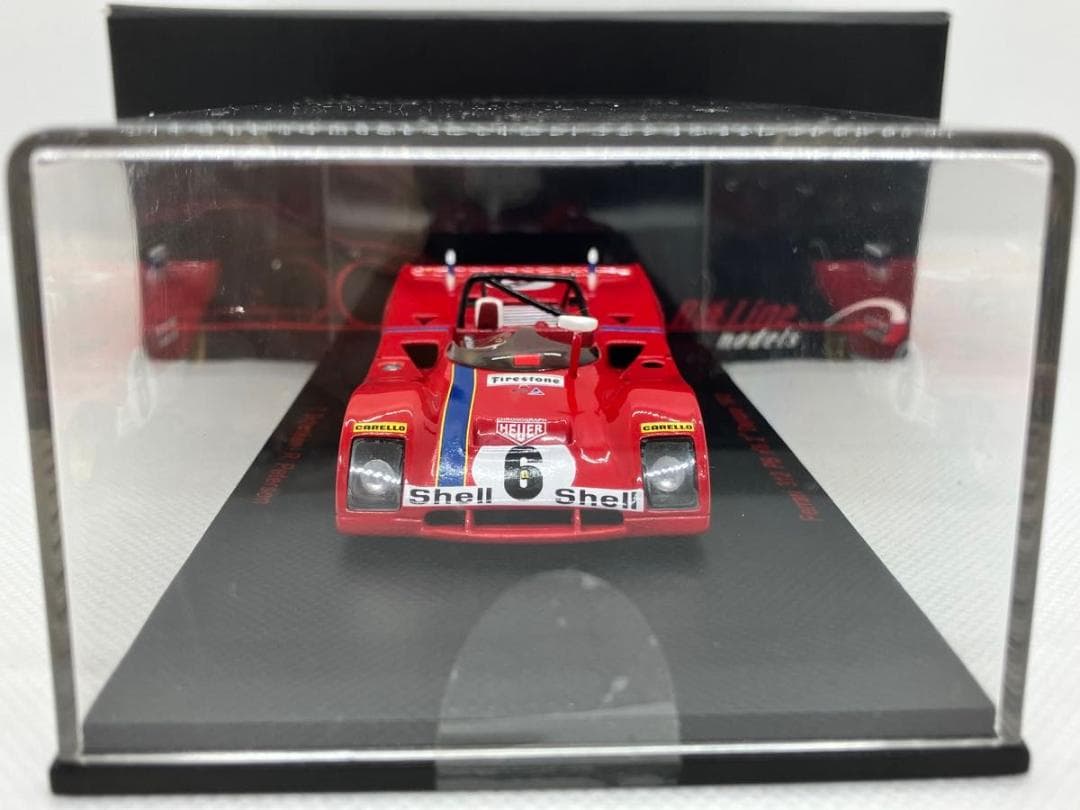 ★1/43★フェラーリ 312PB #6★R.ピーターソン/T.シェンケン★