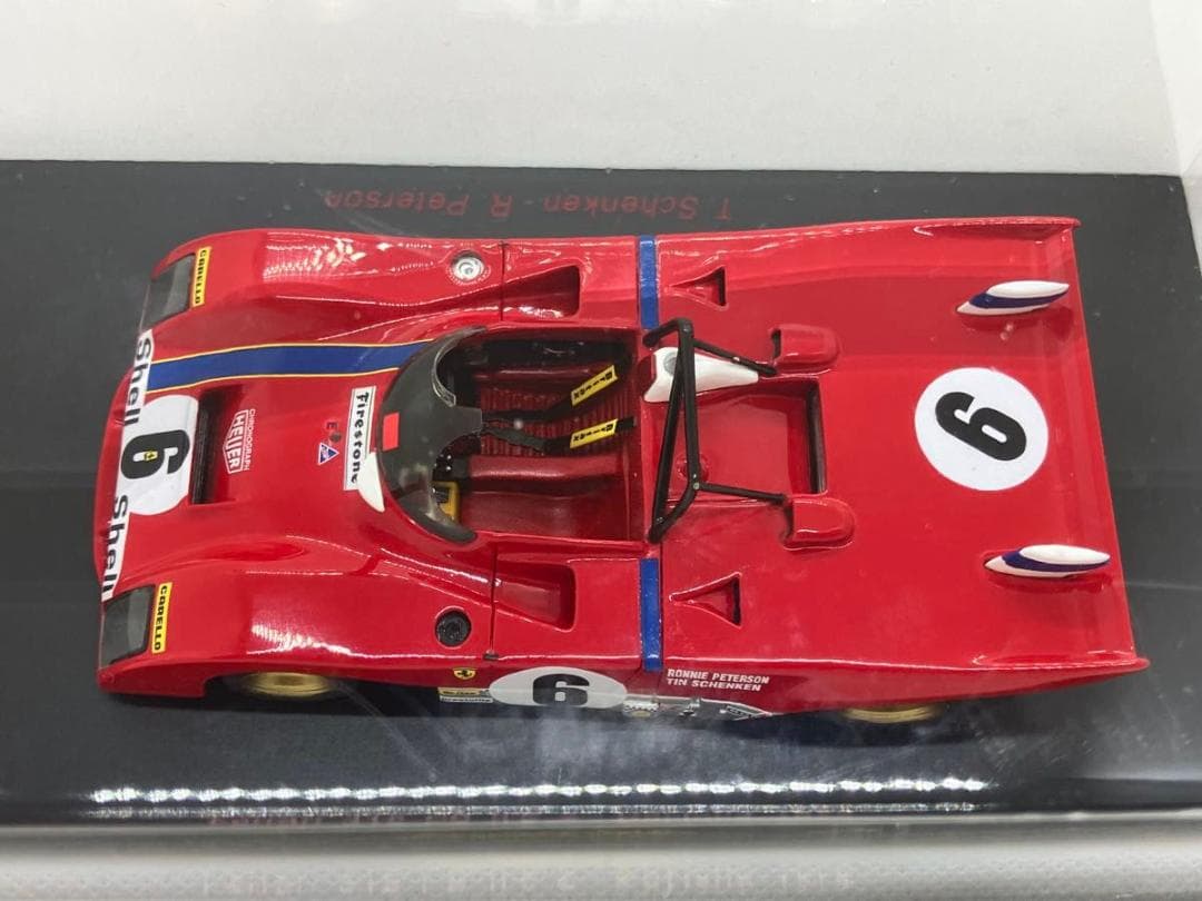 ★1/43★フェラーリ 312PB #6★R.ピーターソン/T.シェンケン★