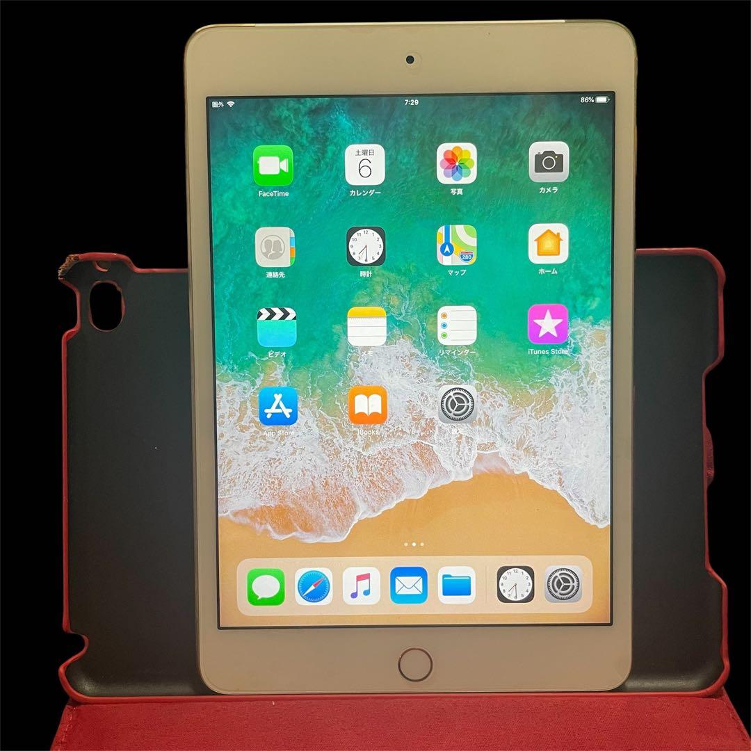 iPad mini4 第4世代 セルラー シャンパンゴールド 16GB
