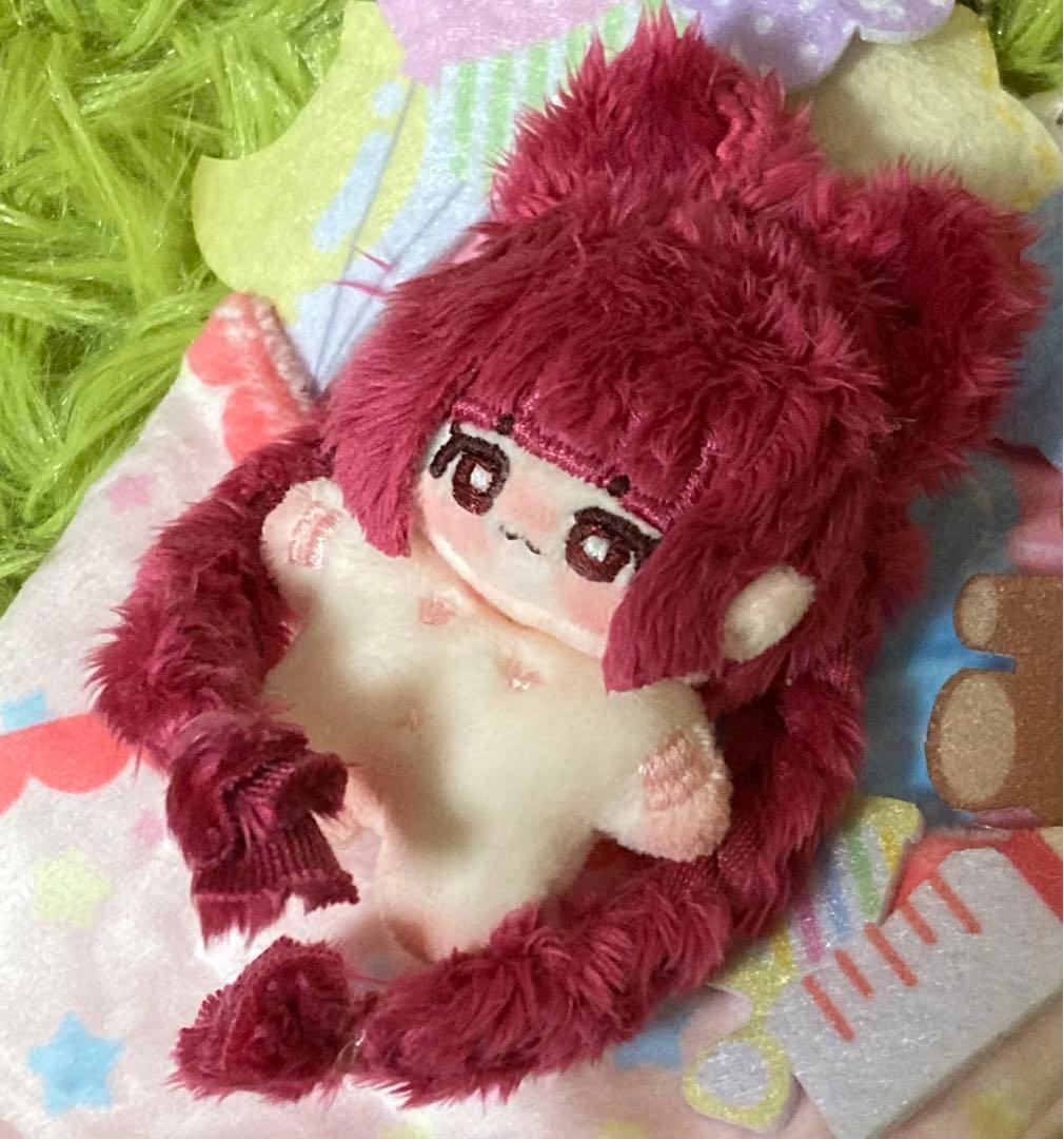 自作ぬいぐるみ・三つ編みの女の子