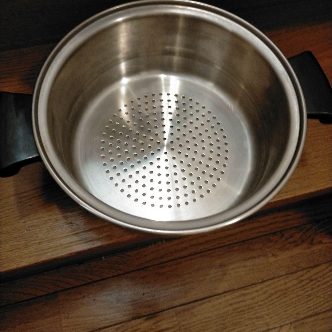 アムウェイ Amway Queen シチューパン　4リットル スチーマー付