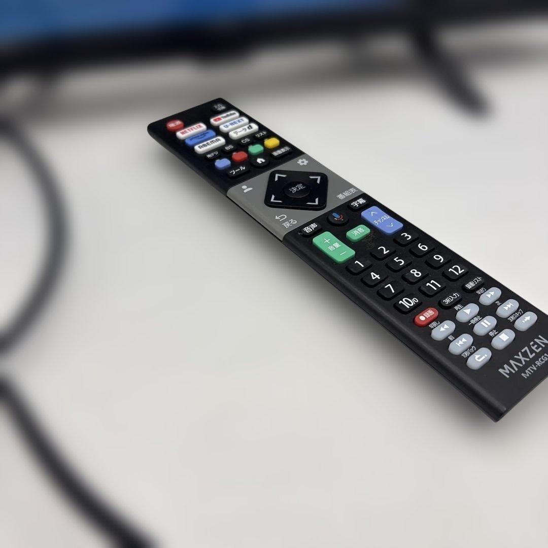 超美品　MAXZEN テレビ 24型 Googleテレビ グーグルテレビ