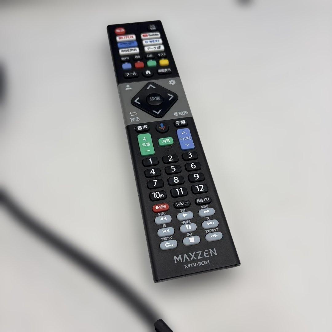 超美品　MAXZEN テレビ 24型 Googleテレビ グーグルテレビ