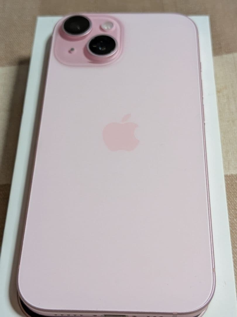 【極美品】　Apple　iPhone15