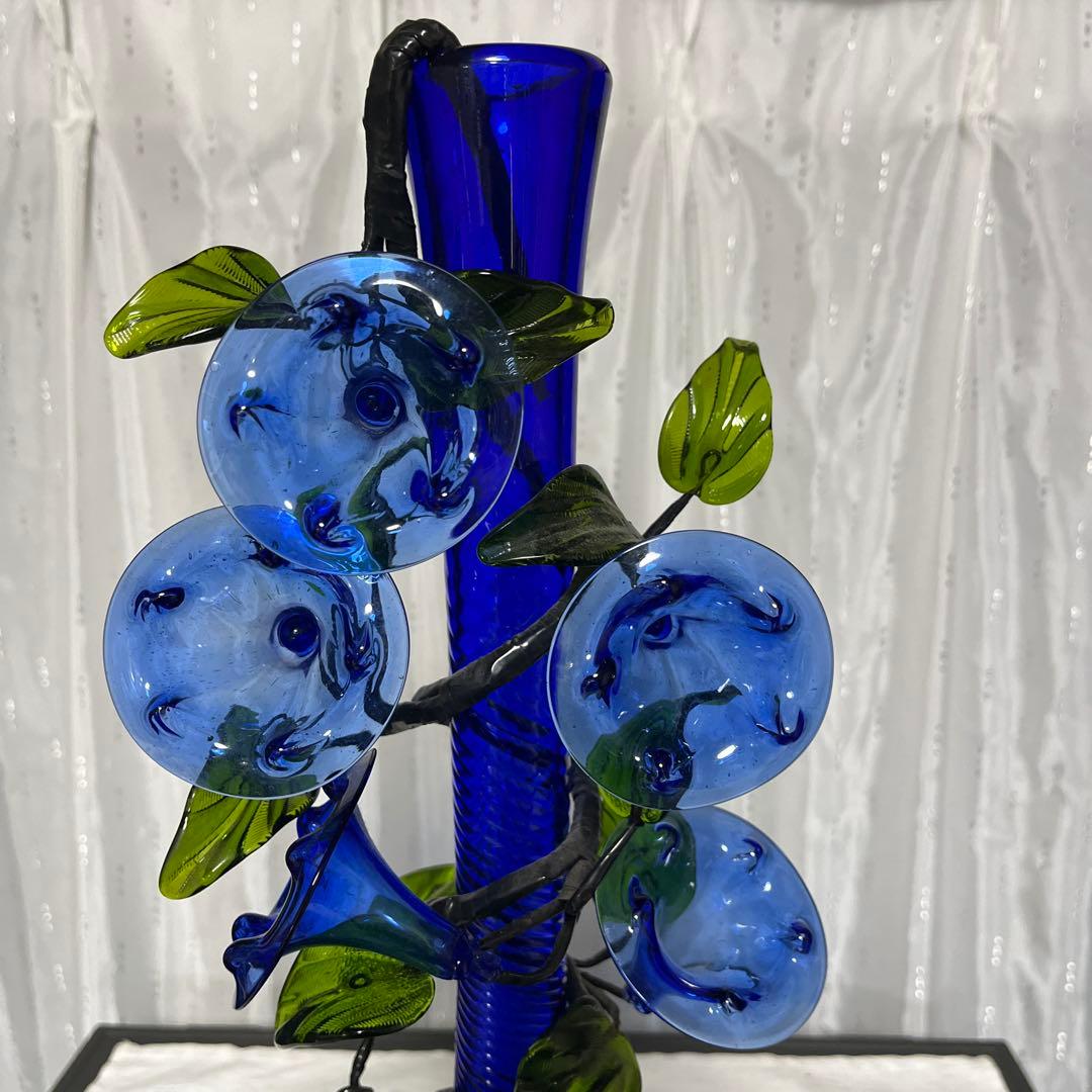 琉球ガラス　装飾花瓶