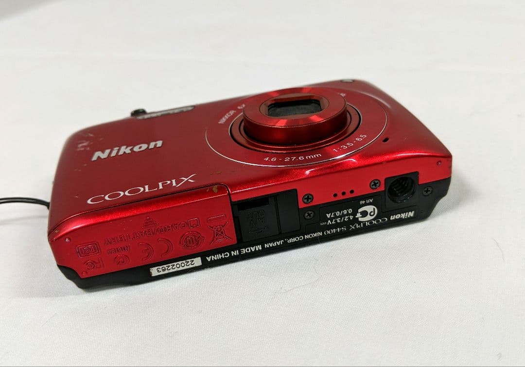Nikon ニコン COOLPIX デジカメ S4400 レッド