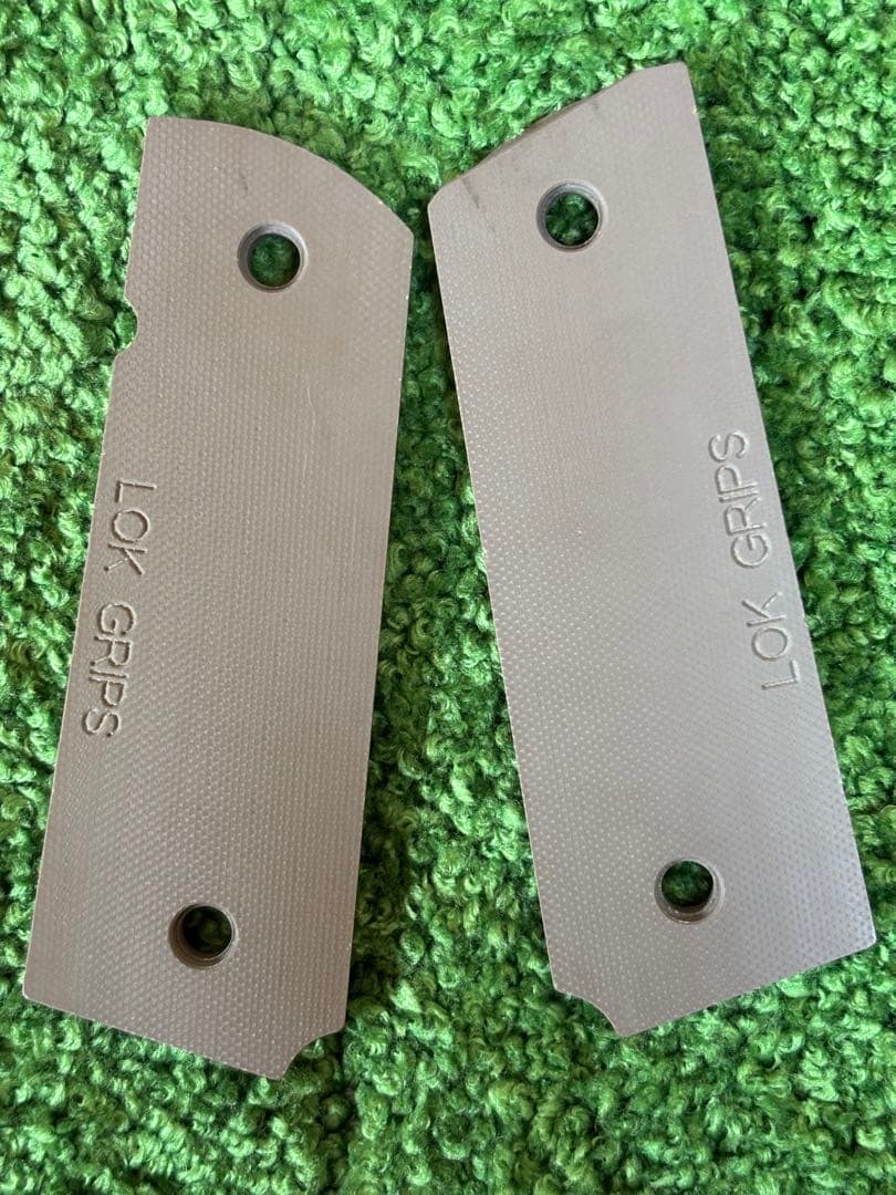 LOKGRIPS フルサイズ　G10 ガバメントグリップ　パニッシャー