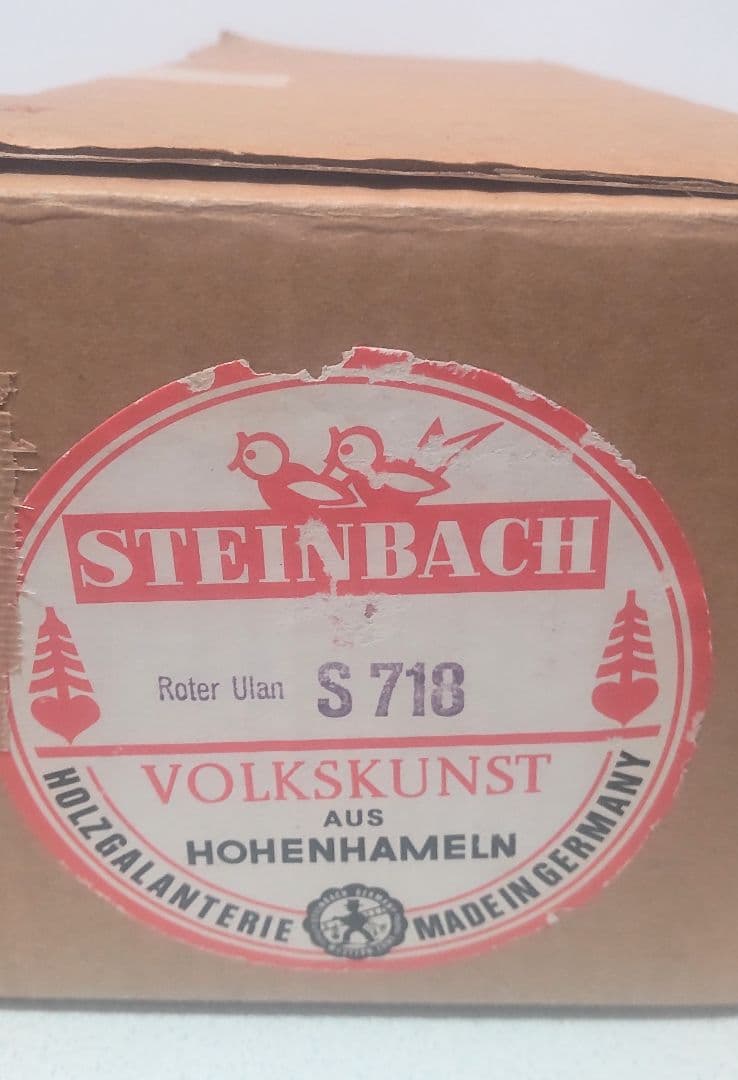 Steinbach ドイツ製くるみ割り人形 Roter Ulan S718箱付