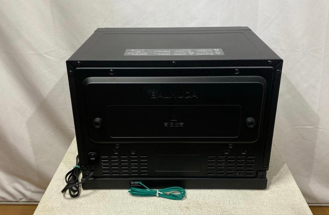 バルミューダ オーブンレンジ ブラック K04A-BK 2020年式