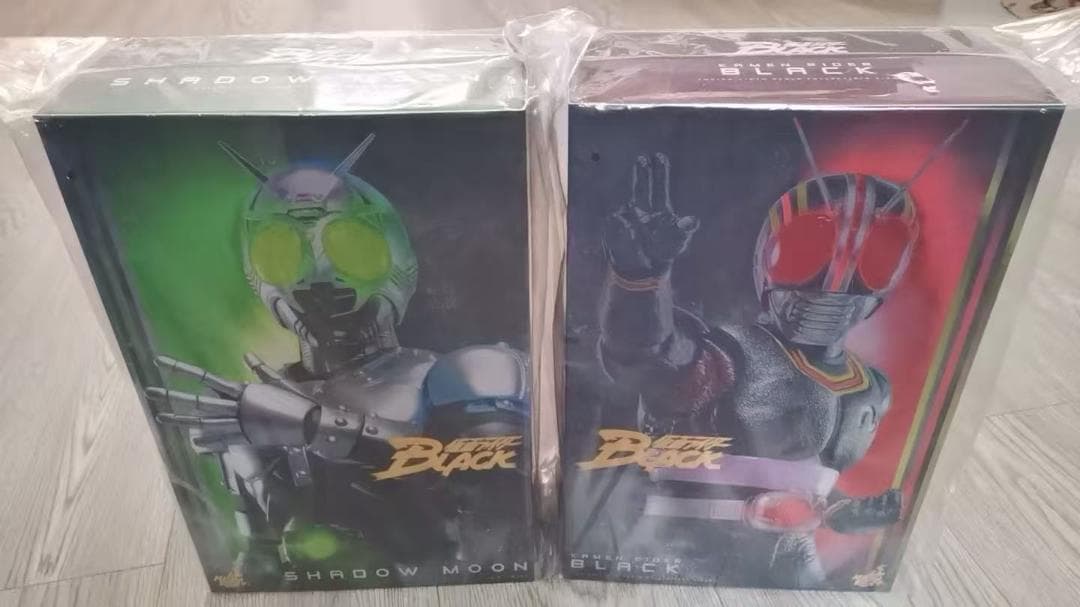 超ホットトイズ 仮面ライダー シャドームーン ブラック　2体セット