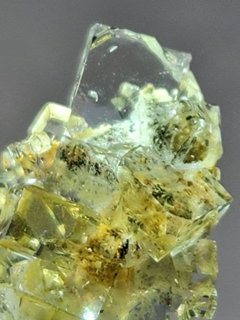 ハイグレード✨ニューヨーク産フローライト＆ドロマイト共生原石