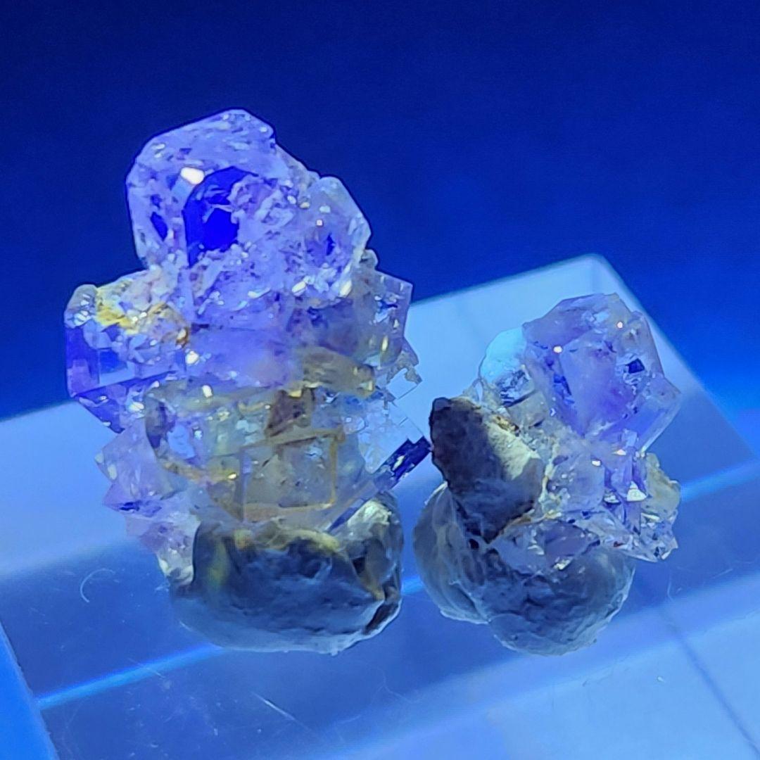 ハイグレード✨ニューヨーク産フローライト＆ドロマイト共生原石