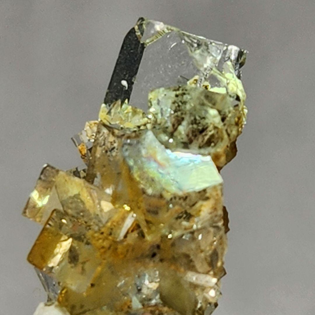 ハイグレード✨ニューヨーク産フローライト＆ドロマイト共生原石