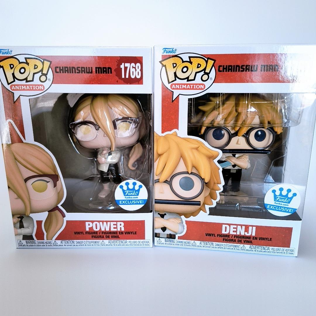 【新品・アメリカ輸入品】Funko Pop! チェンソーマン デンジ パワー