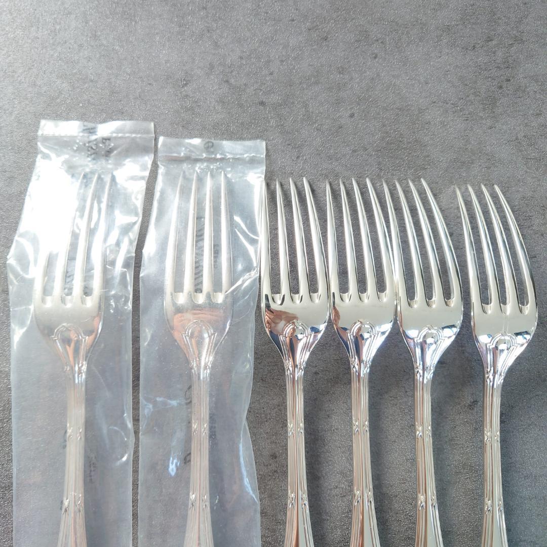 美品 クリストフル リュバン デザートフォーク 未開封含む 6点