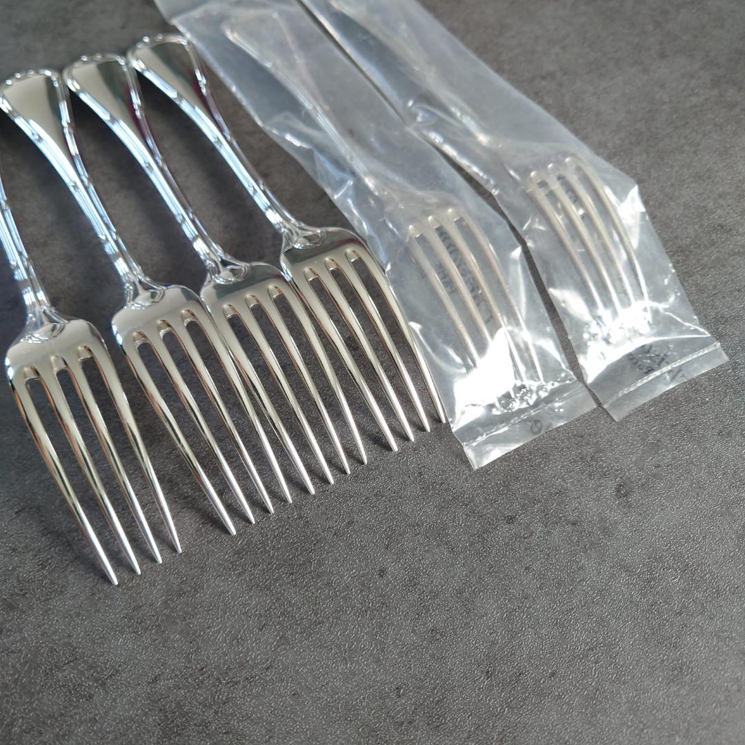 美品 クリストフル リュバン デザートフォーク 未開封含む 6点