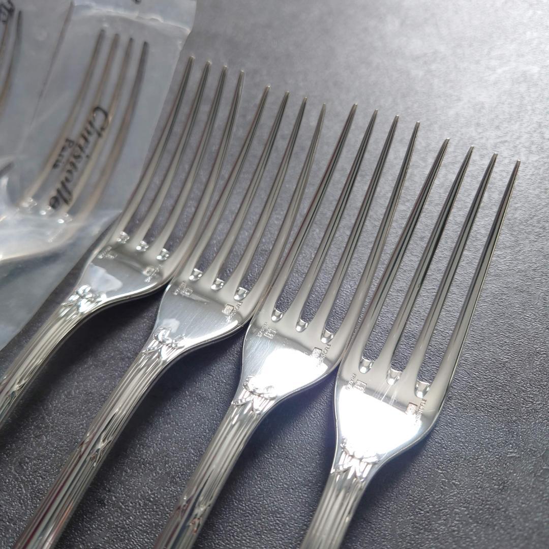 美品 クリストフル リュバン デザートフォーク 未開封含む 6点