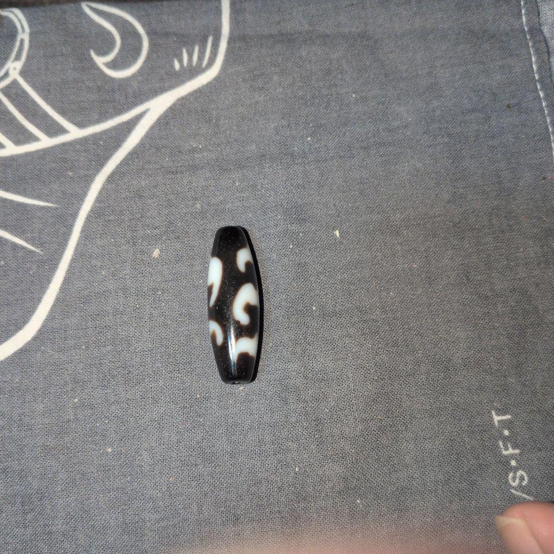 黒地　白地　五福臨門天珠セット売り