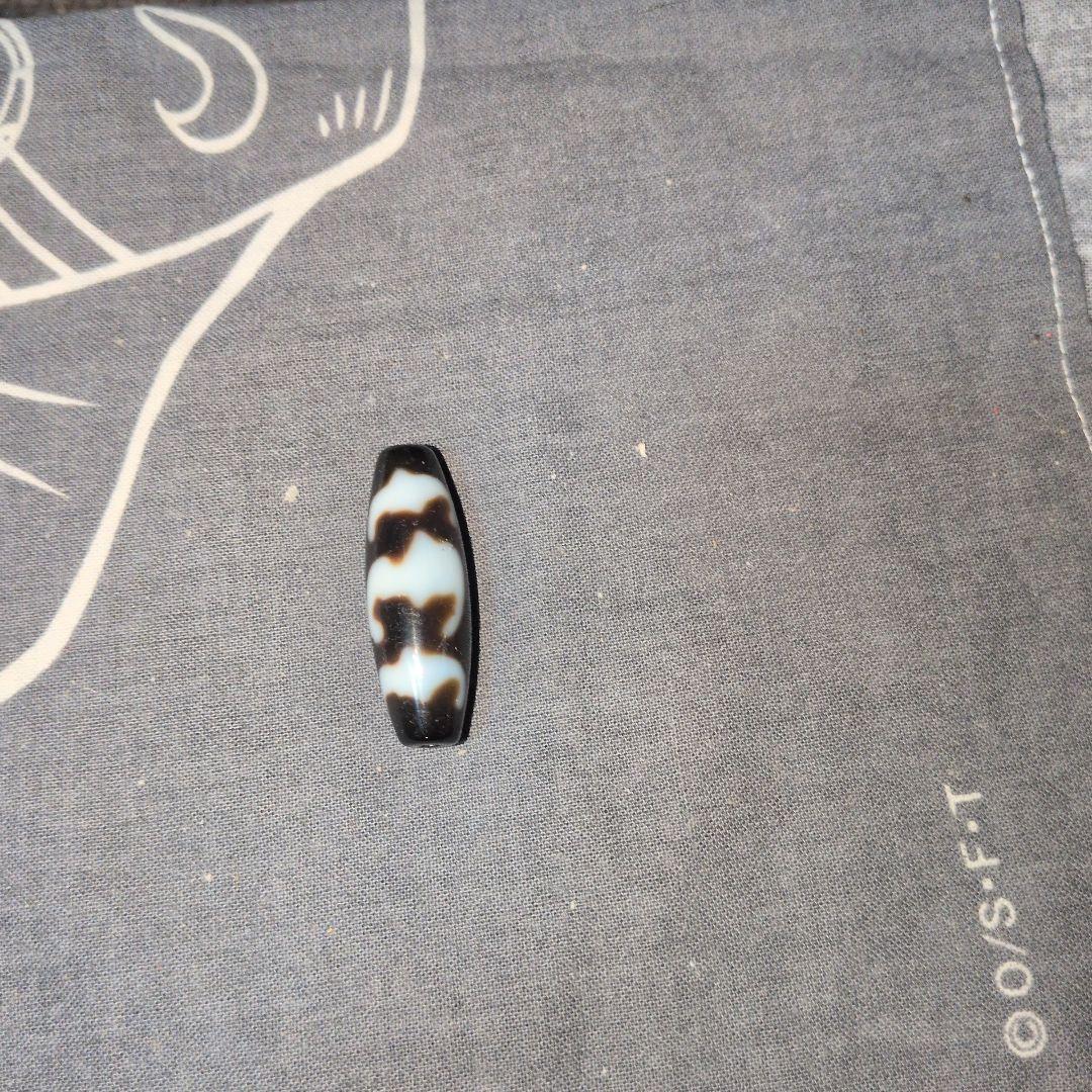 黒地　白地　五福臨門天珠セット売り