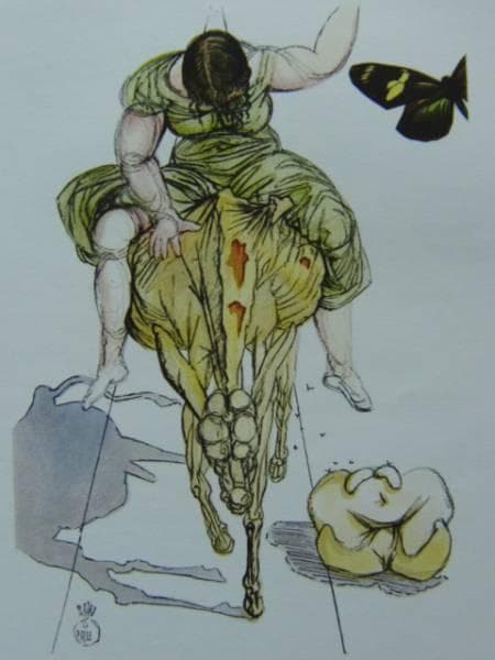 Salvador Dali、LE TRICORNE、海外版希少レゾネ、状態良好