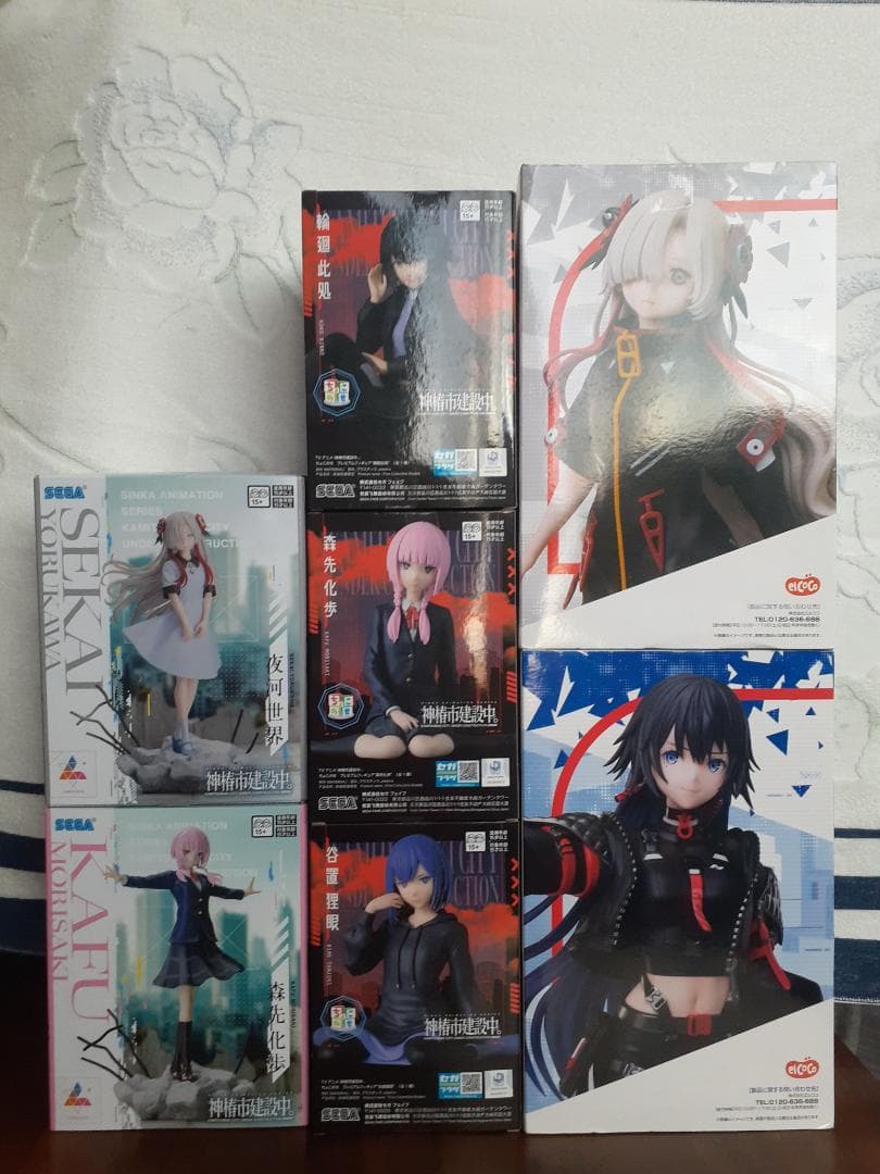 神椿市建設中。フィギュアセット（7体セット）