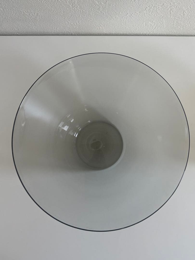 ritoglass 永木卓　鉢　グレー　アンバー　2点　ガラスボウル　ガラス鉢